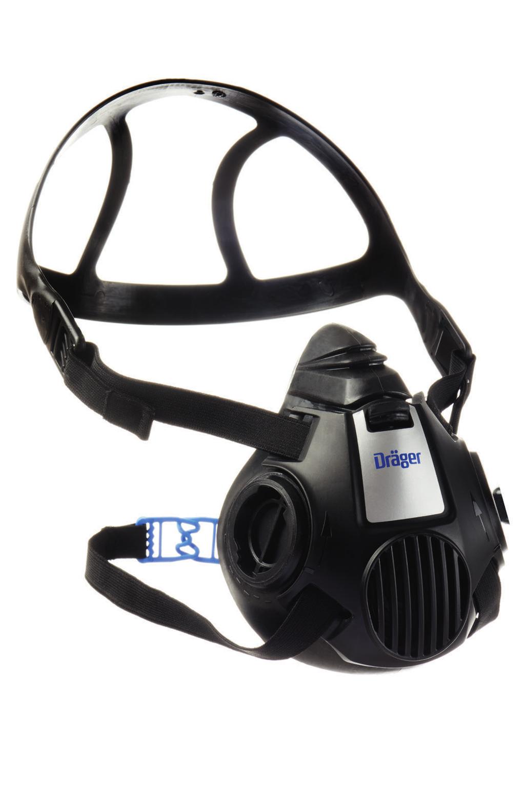 Dräger X-plore 3300/3500 Félálarc A tökéletes kombináció: modern forma és kis súly, ami fokozott védelmet és kényelmet biztosít.