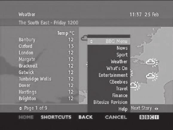 TV-nézés Teletext Mi a teletext? A teletext szolgáltatás a vételére alkalmas televíziók számára sugároz közérdekű és szórakoztató információkat.