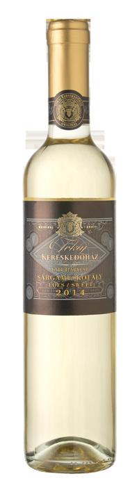Desszert borok / Dessert wines / Dessert weine tokaji késői szüretelésű sárgamuskotály GRAND TOKAJ 2017 6.800,-Ft/0,5l 1.360,-Ft/dl Színében halvány zöldessárga.