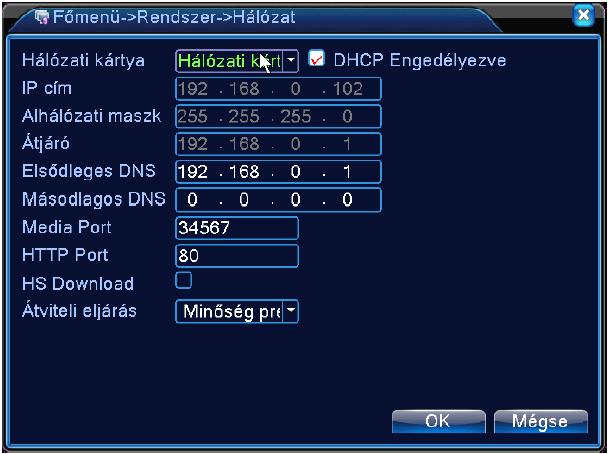 Routerben a DMZ mód kikapcsolása (ez akkor igaz, ha a rögzítő IP címére (router portra) ezt engedélyezték.) a. Keresse meg a DMZ módot az otthoni router menüjében és kapcsolja ki.