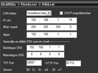 SEC-CAM AHD DVR TELEPÍTÉSI LEÍRÁS 1. A routerben a DVR 80-as portjára mutató port forwardot le kell tiltani! Mivel ezen keresztül támadják a routert!