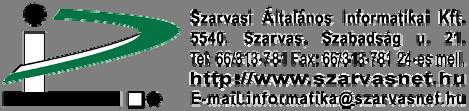 a tagja Általános Szerződési Feltételek internet elérési szolgáltatáshoz Szarvas város-, Békésszentandrás