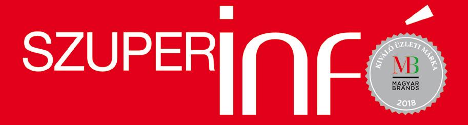 : +36-30/692-1256 +36-33/403-703 E-mail: esztergom@szuperinfo.hu www.facebook.