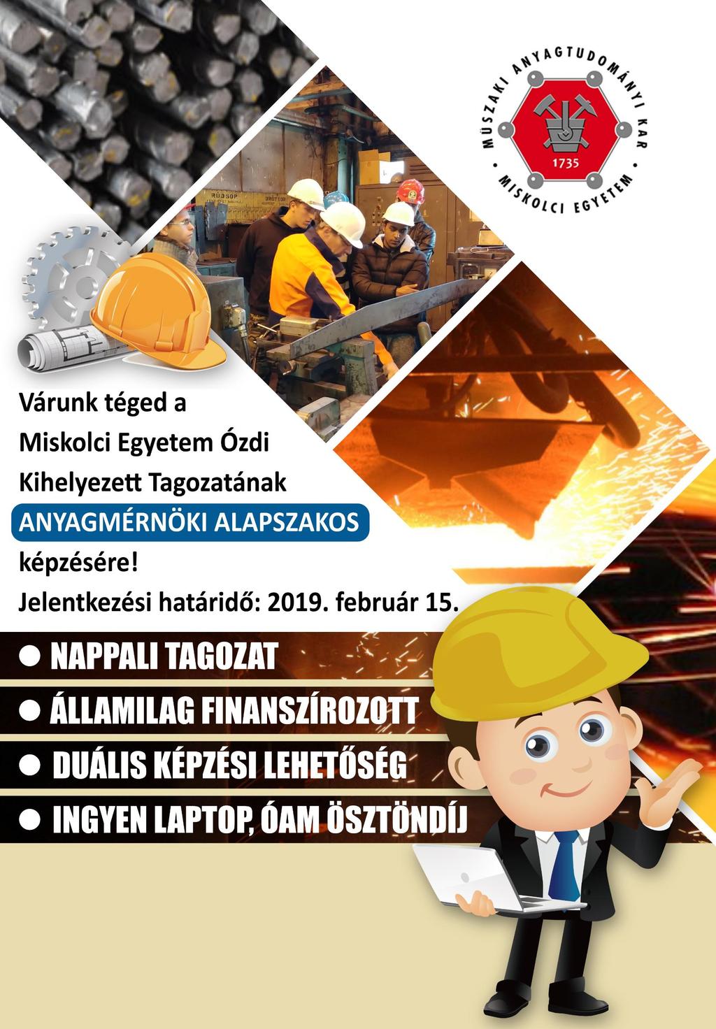 Csak jelentkezned kell, és ha felvételt nyersz, máris a tiéd egy korszerű laptop, a