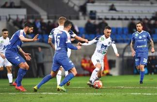 FORDULÓ PUSKÁS AKADÉMIA FC MTK BUDAPEST 3 2 (1 2) Gól: