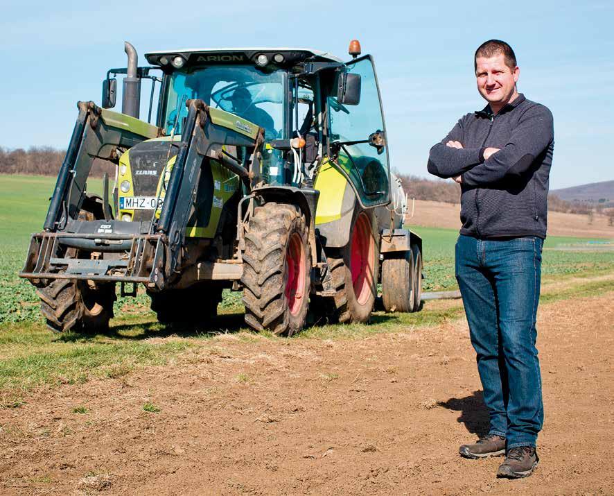 PARTNER RIPORT 9 ARANY KÖZÉPÚT CLAAS TRAKTOROKKAL A TELJESÍTMÉNY, A MINŐSÉG, A MEGBÍZHATÓSÁG ÉS AZ ÁR FIGYELEMBEVÉTELÉVEL A CLAAS ARION ÉS AXION BIZONYULT OPTIMÁLIS ERŐGÉPNEK A VILMAPUSZTAI IMÁR BT.