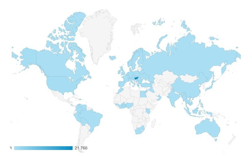 WWW.DIJLOVASOK.HU A Munkamenetek (107 396) 95,84 %-a, azaz 102 930 db, indítása Magyarországról történt.