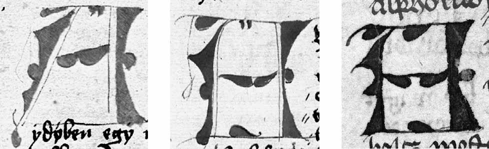 KEZDETEK 8. a b. Jordánszky-kódex, 1516 1519 Esztergomi Főszékesegyházi Könyvtár Ms. II. 1, 83r (I. 86r) [A], 134r (II. 48r) [A] 8. c.