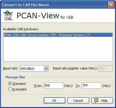 Diagnostics Diagnostics with PCAN View Monitoring of telegram traffic on the CANopen bus 9 9.3.1 Monitoring of telegram traffic on the CANopen bus 1.