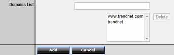 The maximum number of MAC address that can be made in the Filters page is 25 entries. User can browse through the MAC address saved by selecting the MAC Filter List.
