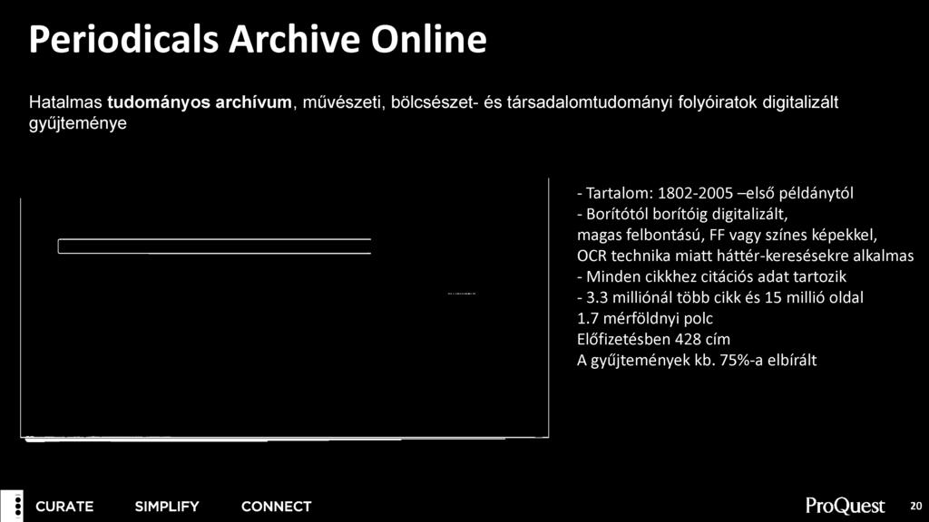 színes képekkel, OCR technika miatt háttér-keresésekre alkalmas - Minden cikkhez citációs adat tartozik - 3.