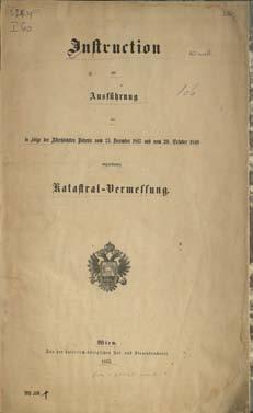 Reisz T. Csaba: A kataszteri felmérési utasítások 7 Előkészületek a részletes felméréshez (II. rész: 1 5. fejezet, 115 197. ) A részletes felmérés (III. rész: 1 11. fejezet, 198 316.