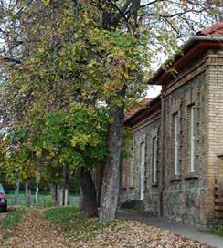 a falu római katolikus temploma, a plébánia, az általános