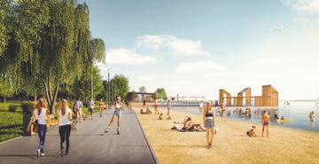 A Fertőn mintegy 30 milliárd forintból újul meg a vízitelep, új strand és kikötő létesül.