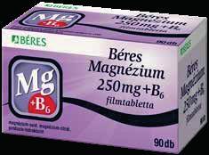 KU1903SZF90 Az eredeti Magne B6 segít enyhíteni a magnéziumhiány okozta feszültséget, és növeli a mindennapi stresszel szembeni ellenálló-képességünket.