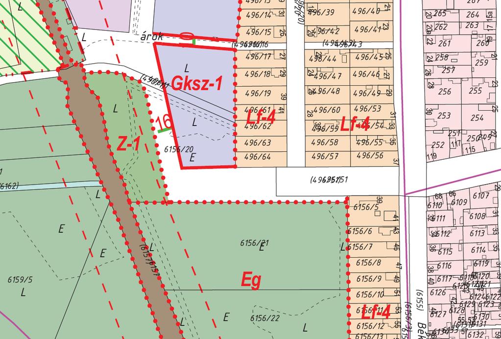 A tervezett módosítást befolyásoló adottságok, lehetőségek: A meglévő baromfi vágóhíd területének kereskedelmi- szolgáltató gazdasági övezetbe történő átsorolása szakmailag indokolható.