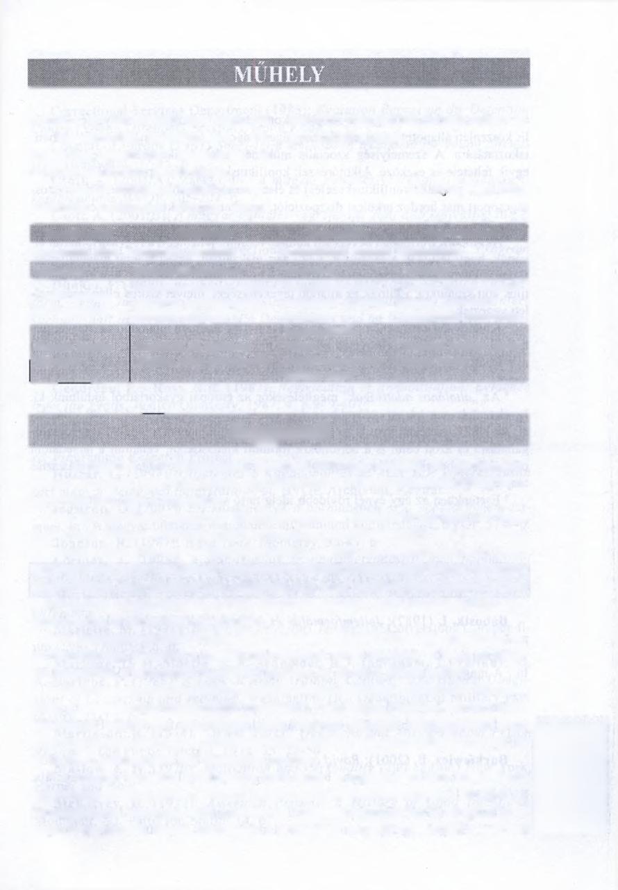 textusba, így teljesítésük nem segíti elő a - társadalmilag legértékesebb - kőzösségileg konstruktív magatartás- és tevékenységformák kialakulását.