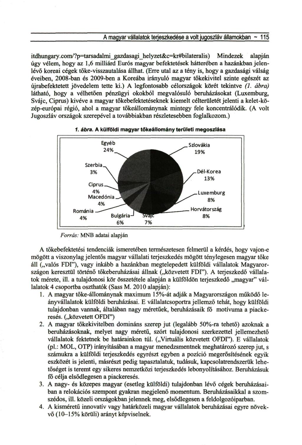 A magyar vállalatok terjeszkedése a volt jugoszláv államokban ~ 115 itdhungary.com/?