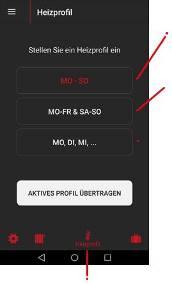 Határozza meg, melyik hőmérsékleten legyen a fűtés, amikor a fűtés ideje van?