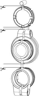 1. A SZÁLLÍTÁS TARTALMA 1 db 1 db használati útmutató 3 db adapter (Danfoss RA / RAV / RAVL) 1 db csavar az adapterhez RAV Pin* RAVL RAV BE RA GENIUS