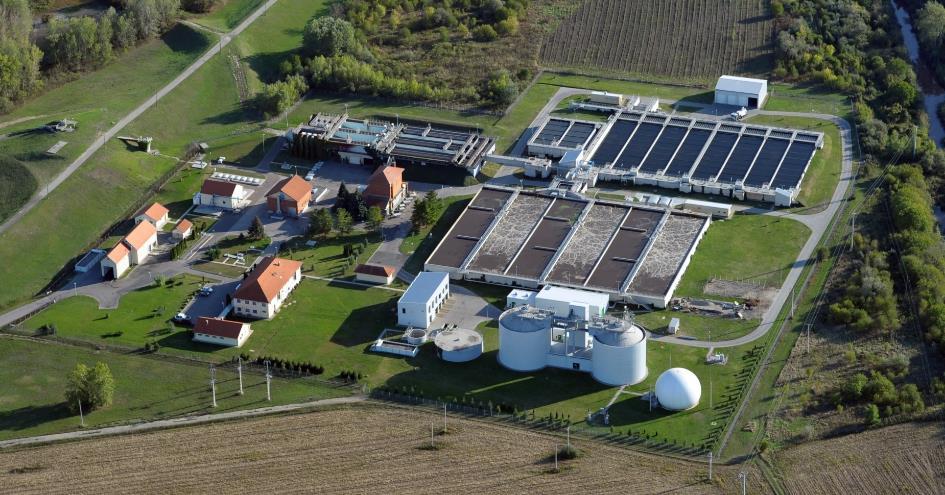 A szennyvíztisztító telepek szennyvíztisztítás céljából