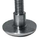 mm Art. No. Ø mm Ø mm Head Length mm Thread depth mm 150.321 4,5 7 50 6 150.540 5,0 7 40 6 150.