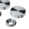 Díszcsavarok Decorative Screw Systems Coverline Coverline A népszerű CoverLine sorozat elemeit lapos és domború fejjel kínáljuk. A kétrészes szerkezet egy menetes gyűrűből és a takaró csavarból áll.