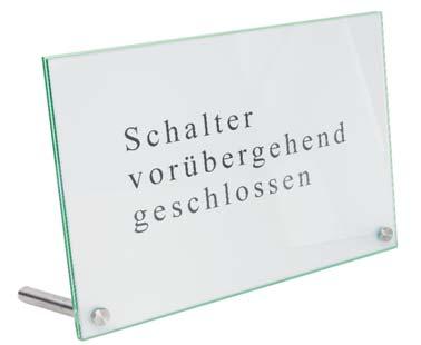 materials and sizes (s. chapter 8 Componentes for Table Displays ).