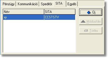 2.1.4 Ügyfelek nyilvántartása rendszer nem használja ezt az értéket) Csak nyomtatandó szöveg a fuvarlevélen: az ide beírt szöveg a CCS Hungary AWB rendszerbol nyomtatott fuvarlevélen megjelenik, de a
