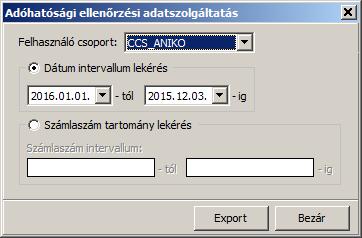 Adóhatósági ellenőrzési adatszolgáltatás 13 Adóhatósági ellenőrzési adatszolgáltatás A számla és a nyugta adóigazgatási azonosításáról, valamint az elektronikus formában megőrzött számlák adóhatósági