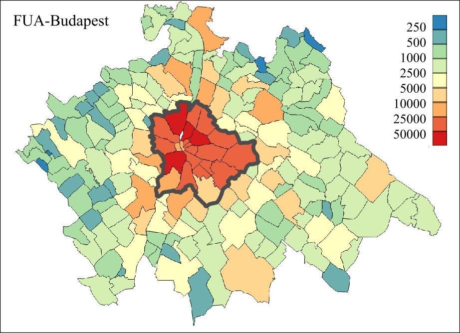 EMISSZIÓ ADATOK LAKOSSÁGI FŰTÉS Lakások száma FUA-Budapest