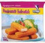 590,74 ) DELFORG PANÍROZOTT HALRUDAK gyorsfagyasztott 500 g