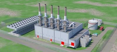 100 MW-os WÄRTSILÄ ERŐMŰ AZ EGYESÜLT KIRÁLYSÁGBAN Vevő: Centrica, Anglia 2 x 50 MW-os egység öt db földgáztüzelésű Wärtsilä 34SG motorral.
