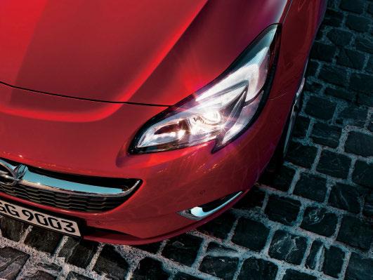 A CORSA JELLEGZETES KÜLSEJE HAUTE VOITURE. A Corsa osztályában egyedülálló, gondosan kidolgozott karosszériája vonzza a tekintetet.