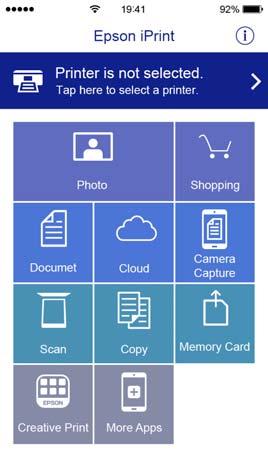Nyomtatás Az Epson iprint telepítése Az Epson iprint alkalmazást a következő URL vagy QR kód használatával telepítheti okos eszközére. http://ipr.