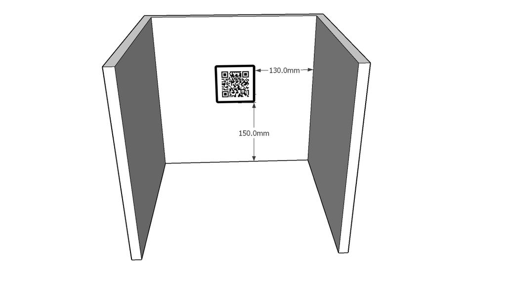 ábra: A QR-kód helyzete a