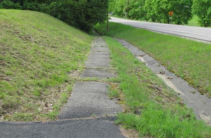Street Name: High St Segment: mid-block to mid-block ID #: 35 Street Side: Even Length: 260 feet Width: <3 ft 3-6 ft >6 ft Surface Material: Concrete Asphalt Surface Condition: Poor Fair Good