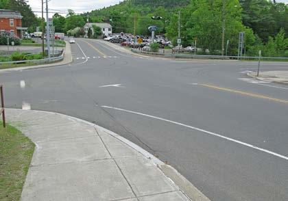 Intersection: Court St/Water St/Maple Ave/River St ID #: E Type: T-intersection 4-way intersection Driveway/service road crossing Other Signals: Vehicles only Vehicles & pedestrians None Signs: Yes
