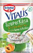 Oetker Zabkása Szuperkása áfonya, étcsokoládé 52-62 gr 2403-2865 Ft/kg Dr.
