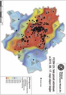 A SZOLGÁLTATÓK SZEMÉVEL 7 csatornázott területre (zömében szennyvíz). A befogadó Dunába dolgozó szivattyúkapacitás ~2 millió m 3 /4 óra.