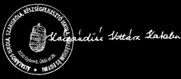 5.sz. melléklet Kollégium Pedagógiai Programja és nevelési terve Általános Iskola, Szakiskola,