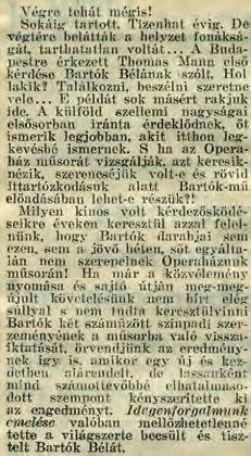 tartott előadást Bartók dallamképzéséről.