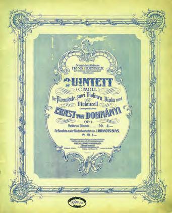 Bartók és kortársai / Bartók and His Contemporaries 36 és Dohnányi pályája hasonlóan is ért véget: mindketten hazájuktól távol haltak meg New Yorkban Dohnányi másfél évtizeddel élte túl egykori