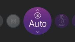 Időjárás- és időalapú automatikus szabályozás Kényelmi