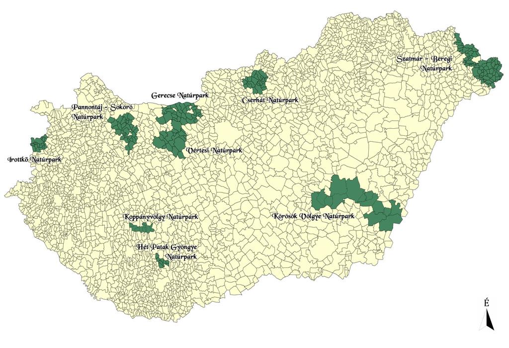 Natúrparkok Magyarországon Hazánk