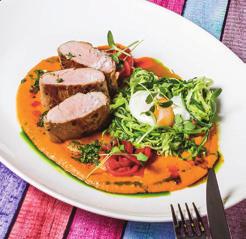 lecsókrémmel sous vide tojással