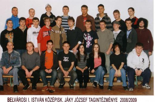 Szilárd Rajmond, Szunomann Ferenc, Tamás Ármin, Varga Csaba, Venczák Dávid, Zsákai Csaba Attila 11.B.