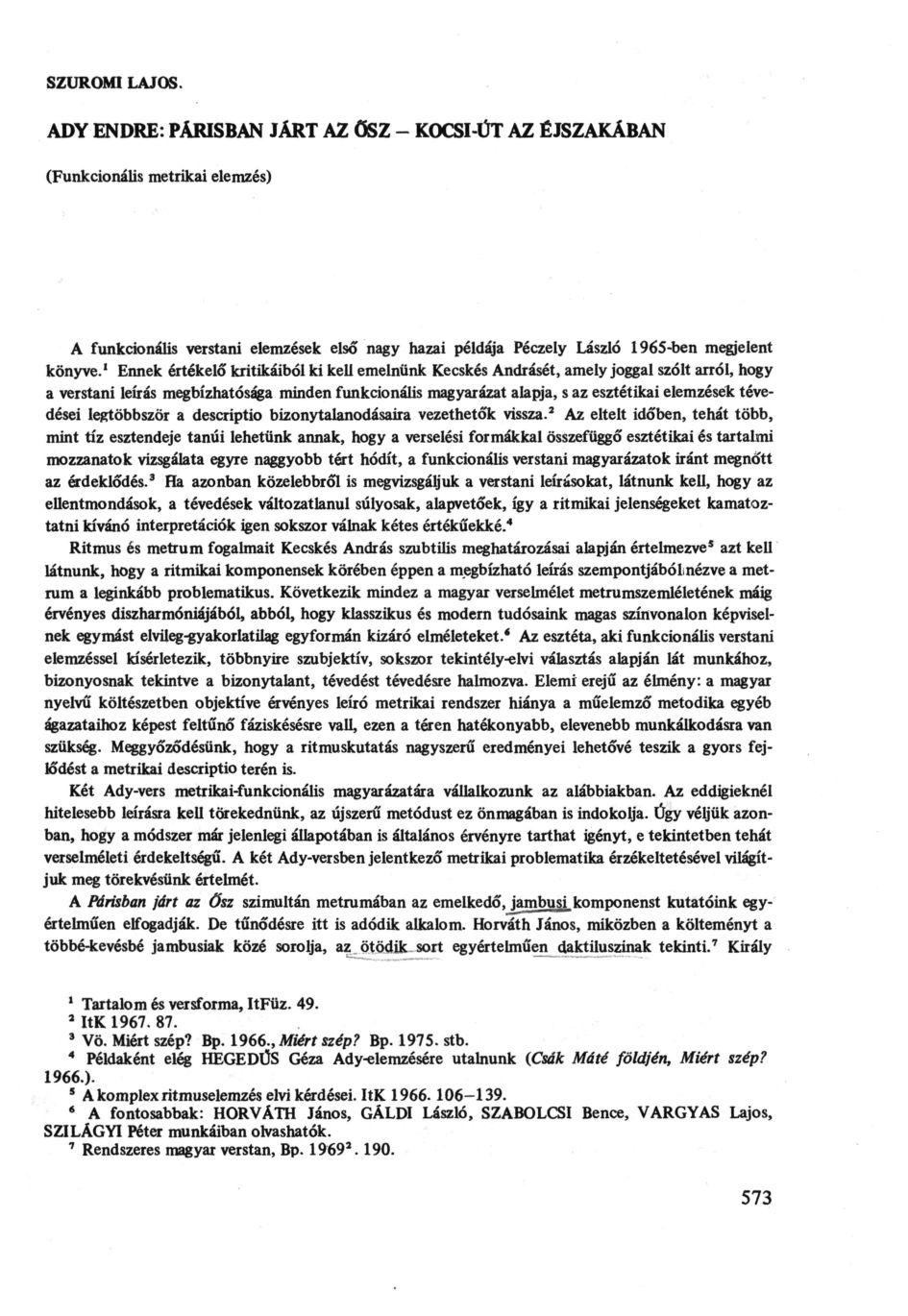 SZUROMI LAJOS.