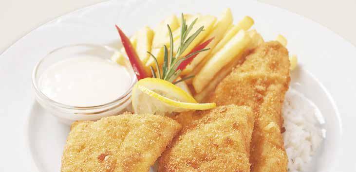 KÍMÉLŐ ÉTELEINK SCHONGERICHTE LIGHT DISHES FOGASFILÉ ROSTON, FŰSZERVAJJAL, SÜLT ZÖLDSÉGEKKEL, RIZZSEL, CITROMHABBAL, OLIVAFÖLDDEL D G J Gebratenes Zanderfilet mit Kräuterbutter, gebratene Gemüse,