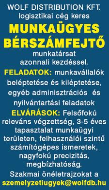 +36-70/218-6225 ÁLLÁST KÍNÁL MARHÁK gondozásában jártas egyedülálló személyt keresünk ottlakással, teljes ellátással Ceglédre.